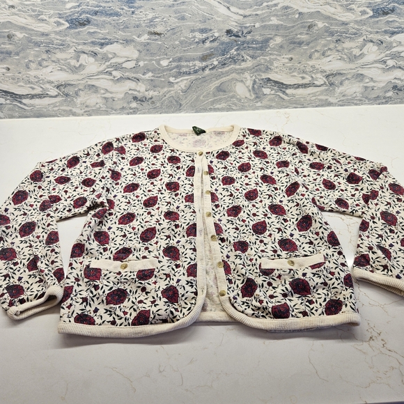 Vintage shell and cardigan set, size medium - Picture 2 of 8